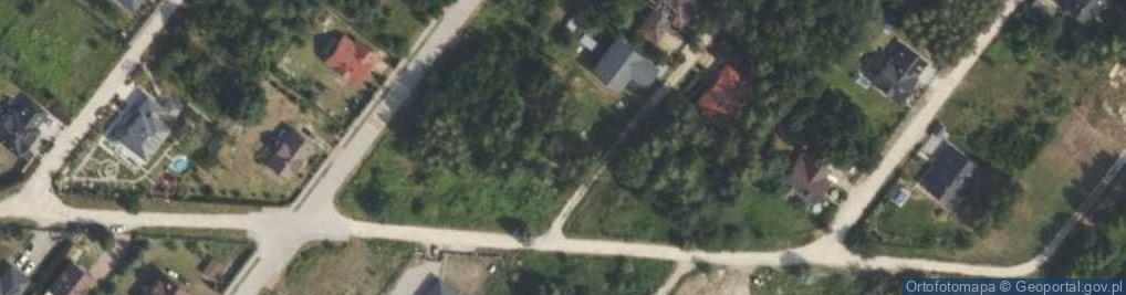 Zdjęcie satelitarne Brzozowy Lasek ul.