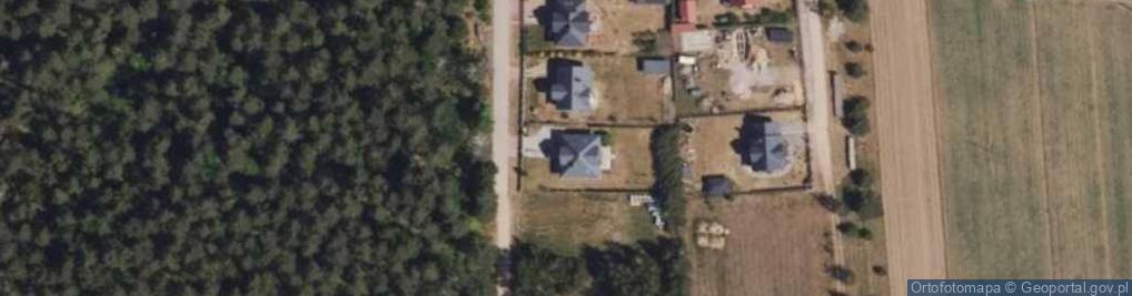 Zdjęcie satelitarne Brzozowa ul.