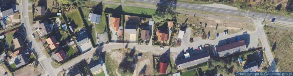Zdjęcie satelitarne Brzozowa ul.