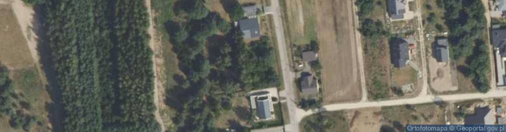 Zdjęcie satelitarne Brzozowa ul.
