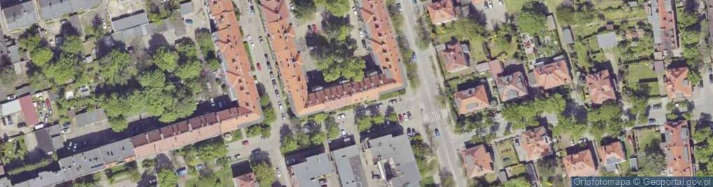 Zdjęcie satelitarne Brodzińskiego Kazimierza ul.
