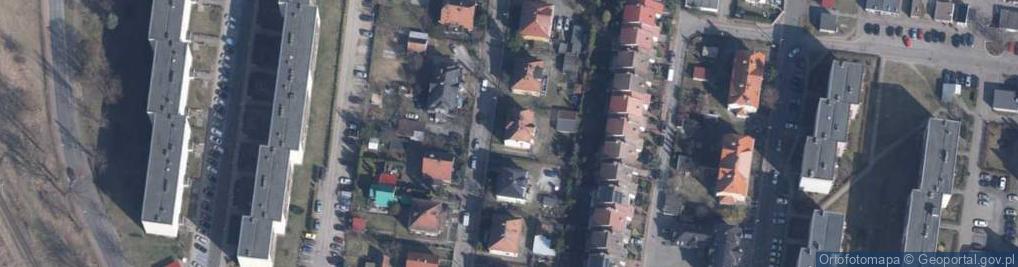 Zdjęcie satelitarne Brzozowa ul.