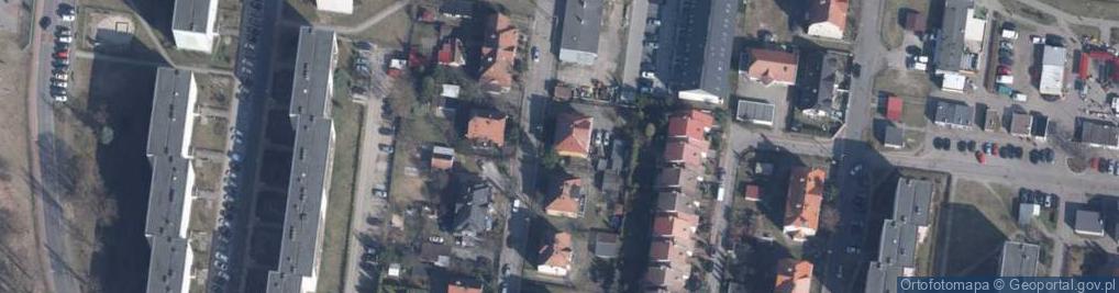 Zdjęcie satelitarne Brzozowa ul.