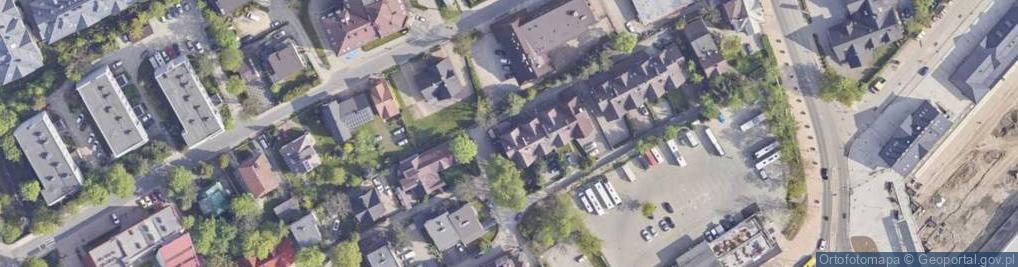 Zdjęcie satelitarne Brzozowa ul.