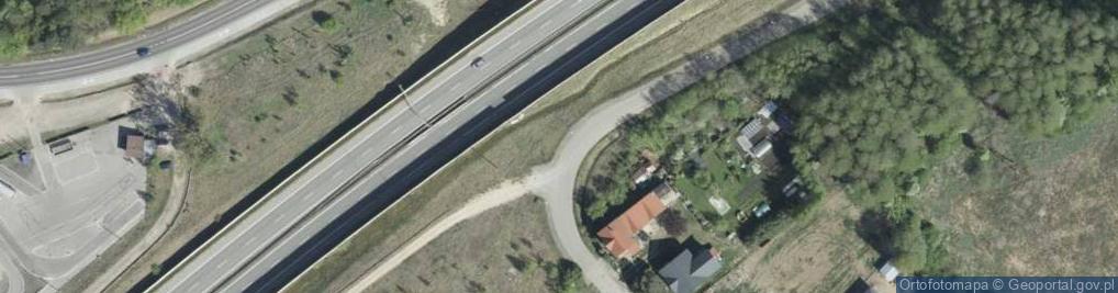Zdjęcie satelitarne Brzozowa ul.