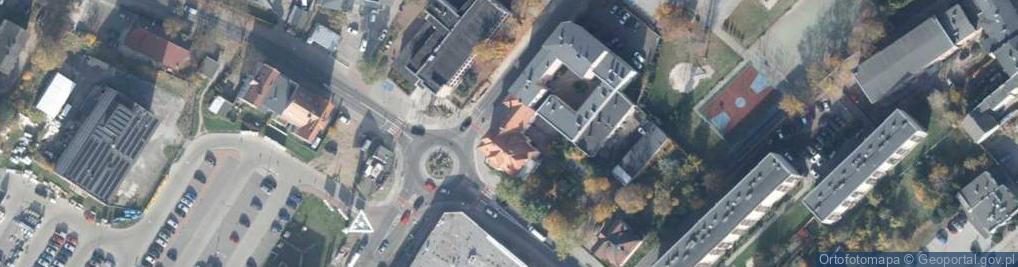 Zdjęcie satelitarne Broni Pancernej ul.