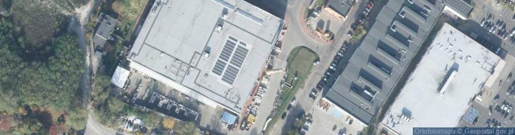 Zdjęcie satelitarne Broni Pancernej ul.