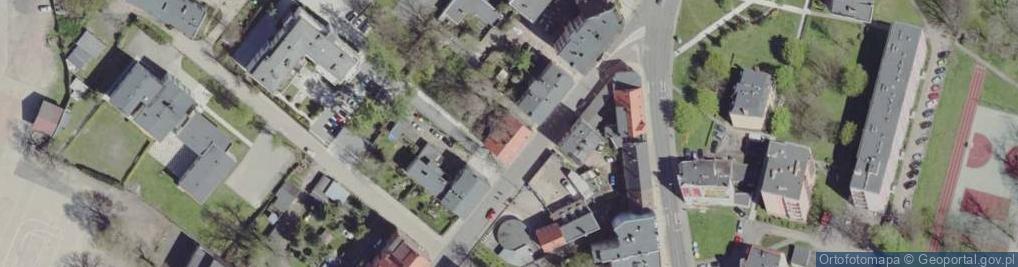 Zdjęcie satelitarne Broni Pancernej ul.