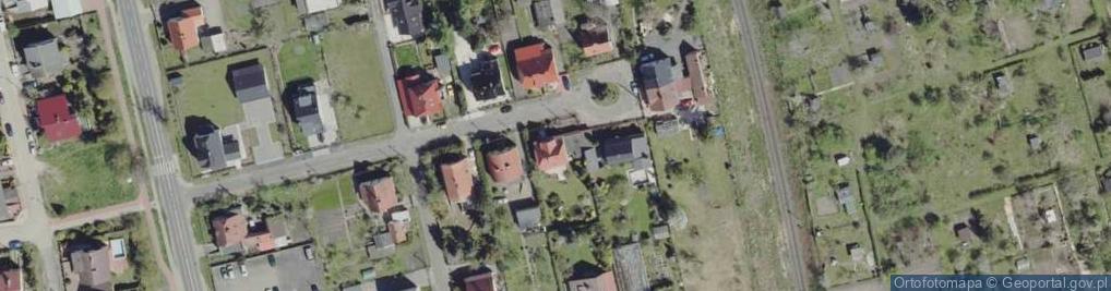 Zdjęcie satelitarne Brzozowa ul.