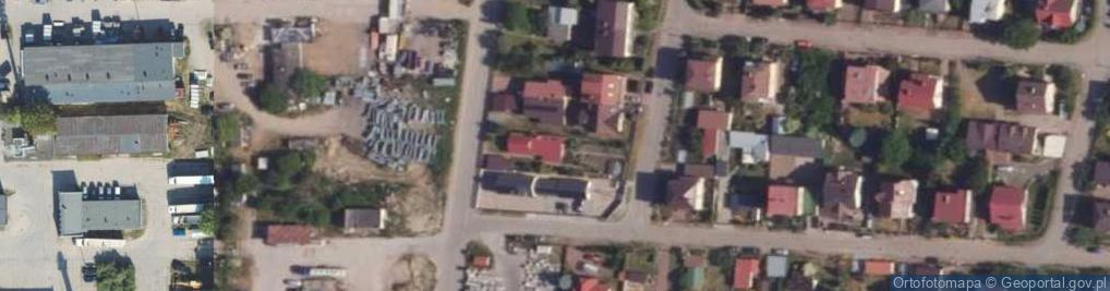 Zdjęcie satelitarne Brzozowa ul.