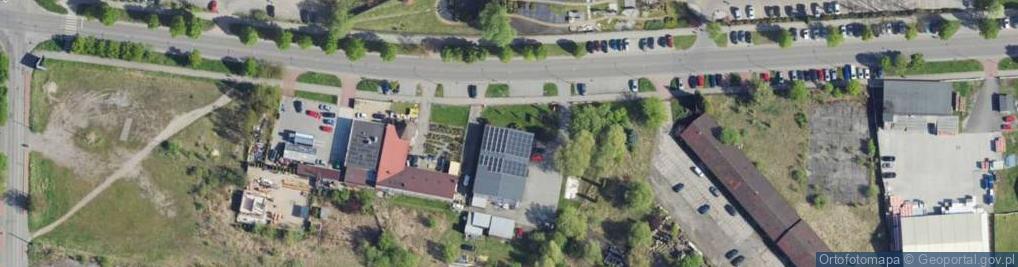 Zdjęcie satelitarne Brata Alberta ul.