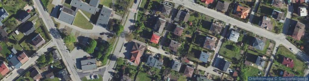 Zdjęcie satelitarne Bratków ul.