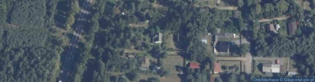 Zdjęcie satelitarne Brzozowa ul.