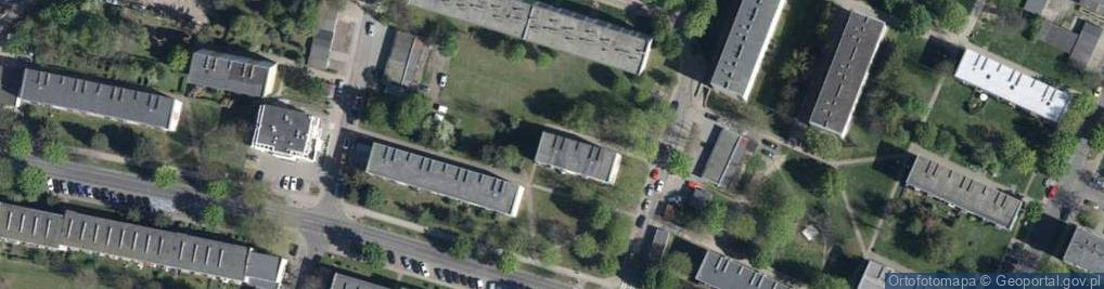 Zdjęcie satelitarne Broniewskiego Władysława ul.