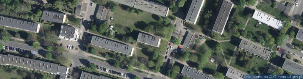 Zdjęcie satelitarne Broniewskiego Władysława ul.
