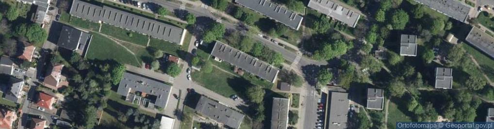 Zdjęcie satelitarne Broniewskiego Władysława ul.