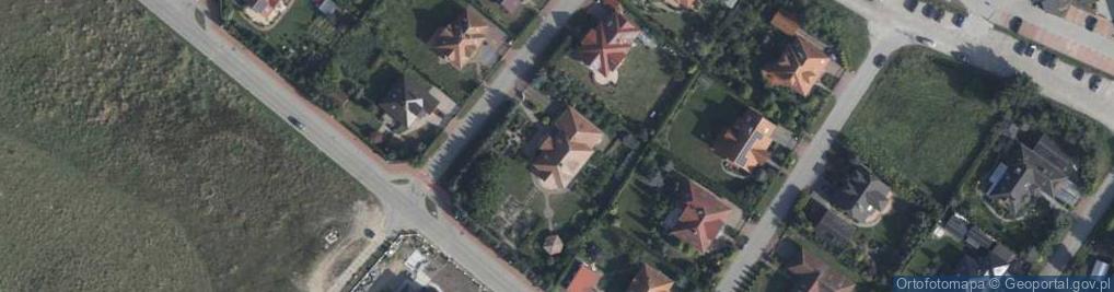 Zdjęcie satelitarne Brzoskwiniowa ul.