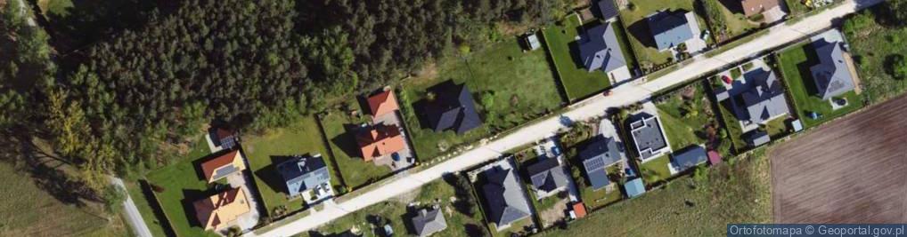 Zdjęcie satelitarne Brzozowa ul.