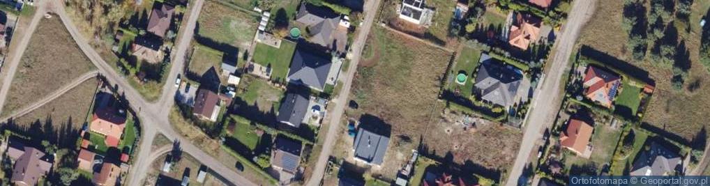 Zdjęcie satelitarne Brzoskwiniowa ul.