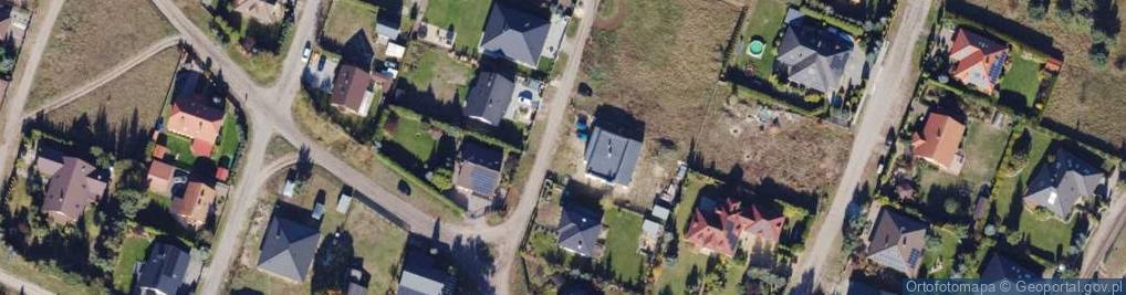 Zdjęcie satelitarne Brzoskwiniowa ul.