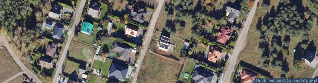 Zdjęcie satelitarne Brzoskwiniowa ul.