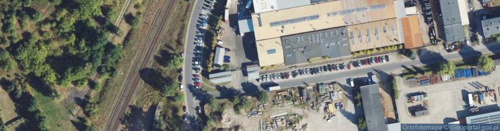 Zdjęcie satelitarne Brzozowa ul.