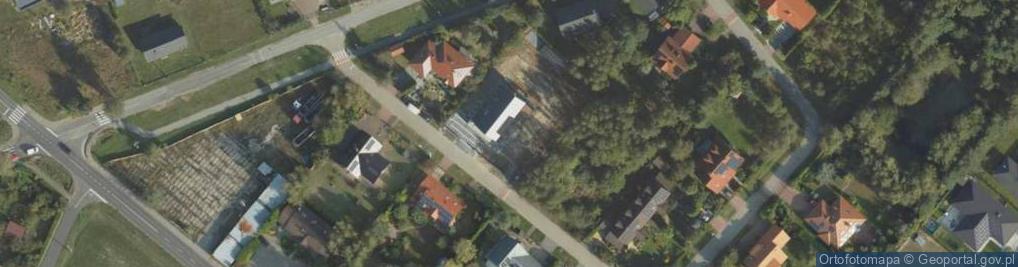 Zdjęcie satelitarne Brzoskwiniowa ul.