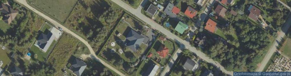 Zdjęcie satelitarne Brzozowa ul.