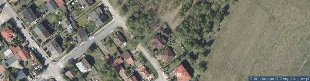 Zdjęcie satelitarne Brzozowa ul.