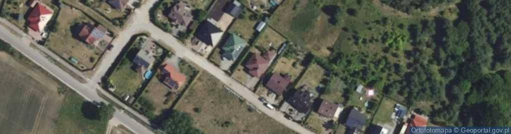 Zdjęcie satelitarne Bursztynowa ul.