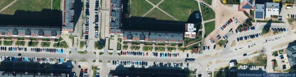 Zdjęcie satelitarne Budryka Witolda ul.