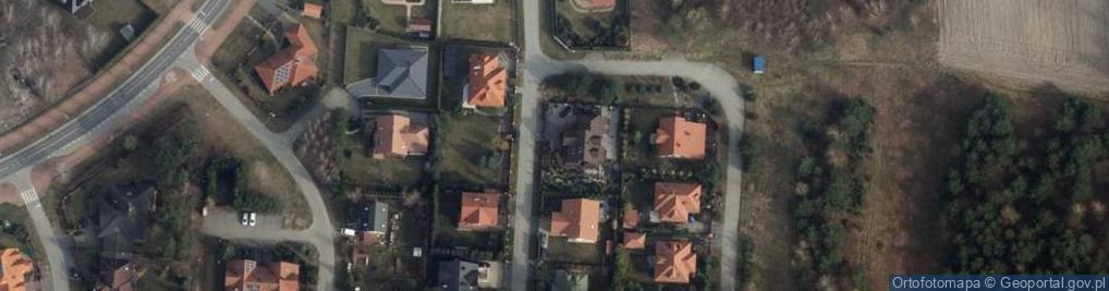 Zdjęcie satelitarne Bursztynowa ul.