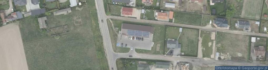 Zdjęcie satelitarne Bursztynowa ul.