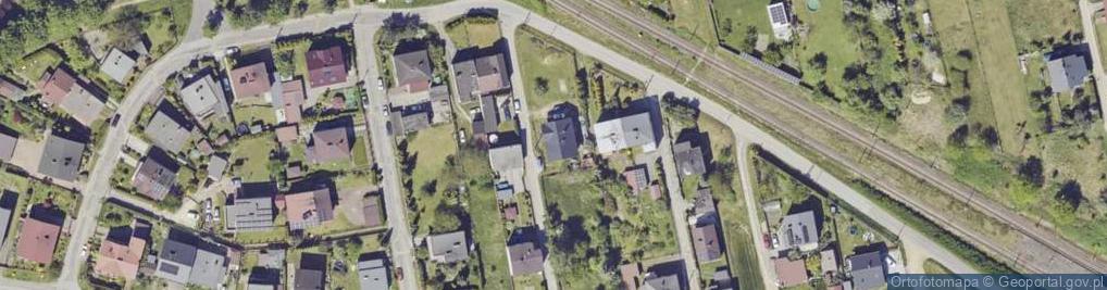 Zdjęcie satelitarne Bursztynowa ul.