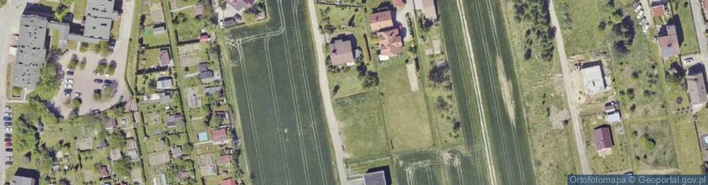 Zdjęcie satelitarne Bursztynowa ul.