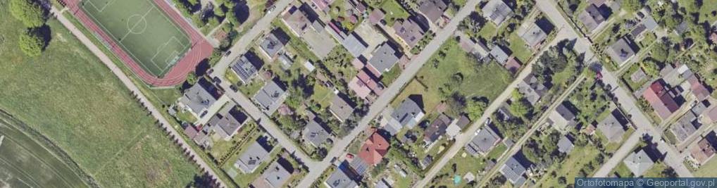 Zdjęcie satelitarne Budzyńskiej Justyny ul.