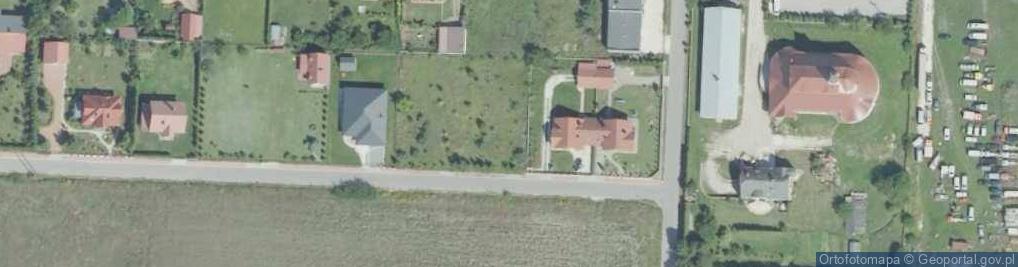 Zdjęcie satelitarne Bursztynowa ul.