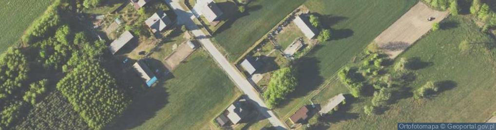 Zdjęcie satelitarne Budy Czarnockie ul.