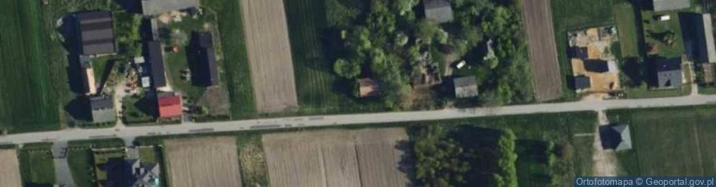 Zdjęcie satelitarne Budy Dłutowskie ul.