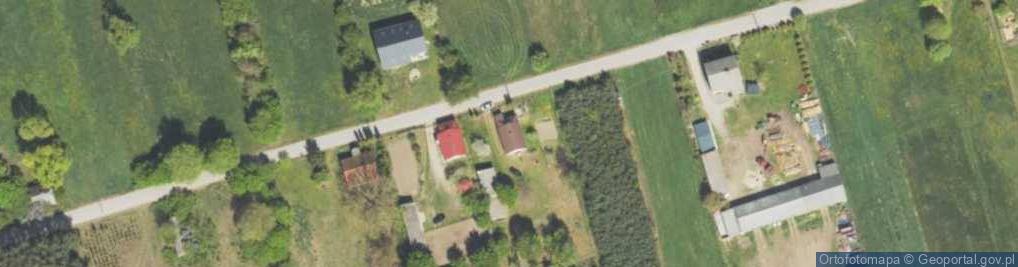 Zdjęcie satelitarne Budy-Kozłówka ul.