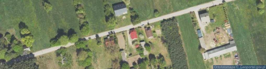 Zdjęcie satelitarne Budy-Kozłówka ul.
