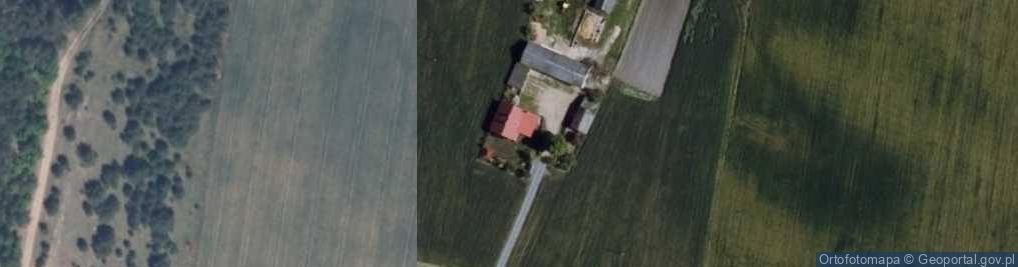 Zdjęcie satelitarne Budy Rumockie ul.