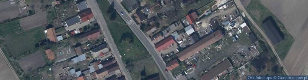 Zdjęcie satelitarne Budziechów ul.