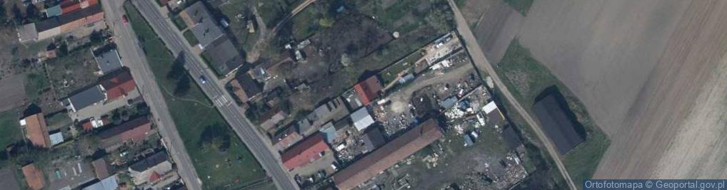 Zdjęcie satelitarne Budziechów ul.
