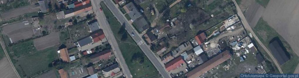 Zdjęcie satelitarne Budziechów ul.