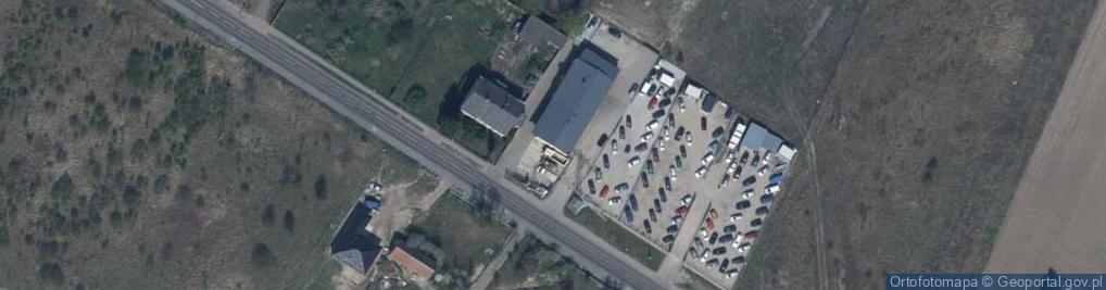 Zdjęcie satelitarne Budziechów ul.