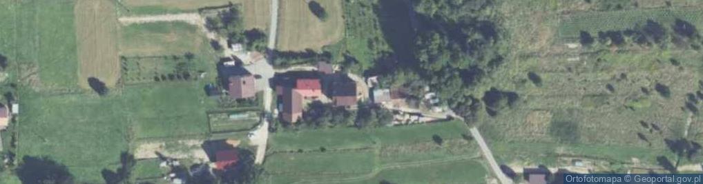 Zdjęcie satelitarne Budzów ul.