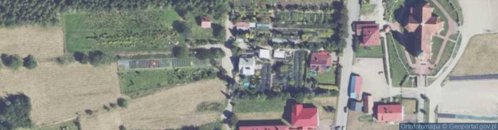Zdjęcie satelitarne Budzów ul.
