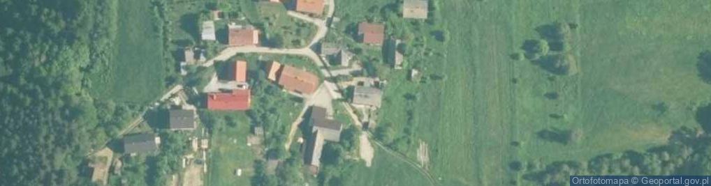 Zdjęcie satelitarne Budzów ul.