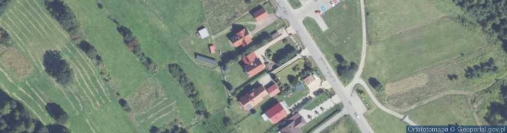 Zdjęcie satelitarne Budzów ul.